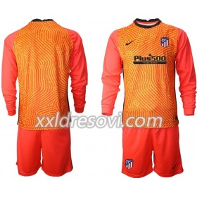 Atlético Madrid Golmanski Dječji Komplet dresovi za nogomet 2020-2021 M003 Dugim Rukavima (+ kratke hlače)